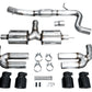 AWE Tuning AWE 22-24 Audi 8Y S3 Touring Edition Exhaust - Diamond Black Tips 3015-43897