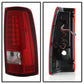 SPYDER xTune Chevy Silverado 1500/2500/3500 99-02 / Version 3 Tail Lights Red Clear ALT-ON-CS99V3-LBLED-RC 9038792
