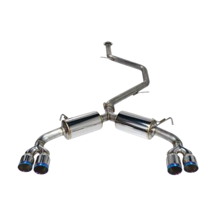 Remark 2019+ Toyota Corolla Hatchback Quad-Exit Cat-Back Exhaust Burnt Stainless Steel