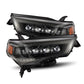 AlphaRex 14-22 Toyota 4Runner (2021 Req. Conv) NOVA LED Proj HL Alpha-Blk Actv Lgt Seq. Sig + SB DRL 880810 *Discontinued