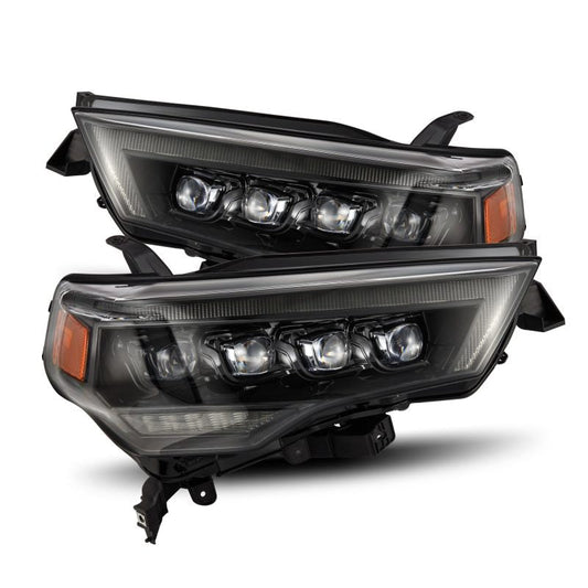 AlphaRex 14-22 Toyota 4Runner (2021 Req. Conv) NOVA LED Proj HL Alpha-Blk Actv Lgt Seq. Sig + SB DRL 880810 *Discontinued
