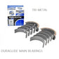 ACL 1967-1998 Chevy V8 267/305/327/350 .50mm Trimetal Oversized Main Bearing Set 5M909P-50