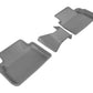 3D MAXpider 2017-2019 Subaru Impreza/Crosstrek Kagu 2nd Row Floormats - Gray L1SB02221501