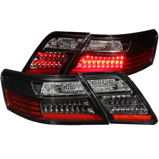 Anzo 2007-2009 Toyota Camry LED Tail lights Black