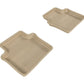 3D MAXpider 2007-2010 Chrysler Sebring Sedan Kagu 2nd Row Floormats - Tan L1CY00121502