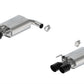 Ford Racing 2024 Mustang 2.3L Extreme Active Axle-Back - Black Tip M-5230-M2EB