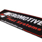 Aeromotive  Banner - 32" x 92" Cloth with Metal Eyelets