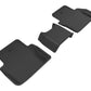 3D MAXpider 2015-2020 Acura TLX Kagu 2nd Row Floormats - Black L1AC00921509