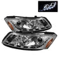 Spyder Honda Accord 08-12 4Dr Projector Headlights- LED Halo DRL Chrm PRO-YD-HA08-4D-HL-C 5010674