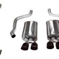 Corsa Performance 2.5" Cat-Back Dual Rear Exit With Twin 3.5" Black Tips