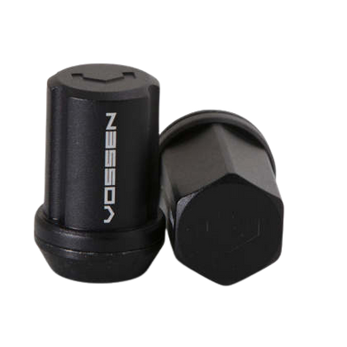 Vossen 35mm Lock Nut - 14x1.5 - 19mm Hex - Cone Seat - Black (Set of 4)