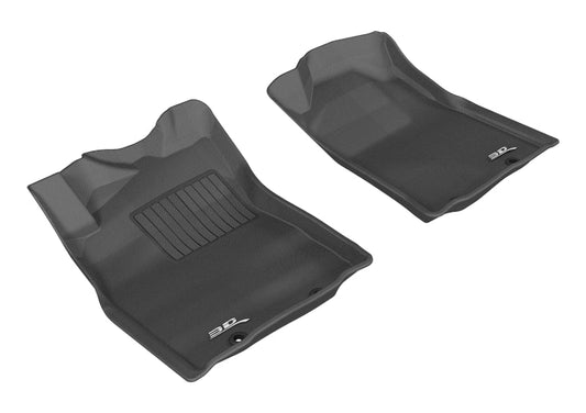 3D MAXpider 2012-2015 Toyota Tacoma Reg/Acs Cab Kagu 1st Row Floormat - Black L1TY09111509