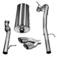 Corsa Performance 11-13 Cadillac Escalade ESV 6.2L V8 Polished Sport Cat-Back Exhaust