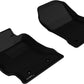 3D MAXpider 2013-2019 Toyota/Subaru/Scion FR-S Kagu 1st Row Floormat - Black L1SC00211509