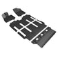 3D MAXpider 21-24 Toyota Sienna 7-Seat Kagu 1st, 2nd, & 3rd Row Floormats - Black L1TY27601509