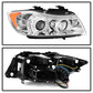 Spyder BMW E90 3-Series 06-08 Projector LED Halo Amber Reflctr Rplc Bulb Chrm PRO-YD-BMWE9005-AM-C 5009012
