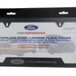 Ford Racing Stainless Steel Ford Performance License Plate Frame - Black M-1828-SS304BK