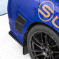 OLM Paint Matched/Gloss Black Rear Bumper Lip - World Rally Blue - 2015-2021 Subaru WRX / STI