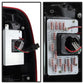 Spyder 97-03 Ford F150 Stylsd. F250 V3 Light Bar LED Tail Lights - Red/Clr ALT-YD-FF15097V3-LBLED-RC 5084453