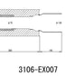 HKS Universal SS Hi-Power Muffler (120mm Tip / 75mm Piping)
