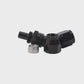 Aeromotive PTFE Hose End - AN-08 - 45 Deg - Black Anodized 15354