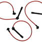 Ford Performance Parts Ford Racing 9mm Spark Plug Wire Sets - Red