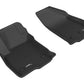 3D MAXpider 2016-2019 Chevrolet Volt Kagu 1st Row Floormat - Black L1CH07911509