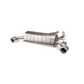 Akrapovic 2019 Toyota Supra (A90) Slip-On Line (Titanium) S-TY/T/1H