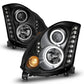 Anzo 2003-2007 Infiniti G35 Projector Headlights w/ Halo Black (CCFL) (HID