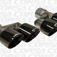Corsa Performance 15-16 Ford Mustang GT 5.0 Black Quad Tips Kit