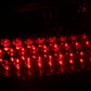 Anzo 1996-2002 Mercedes Benz E Class W210 LED Tail lights Red/Clear