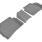 3D MAXpider 2016-2020 Chevrolet Malibu Kagu 2nd Row Floormats - Gray L1CH07721501