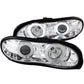 Anzo 1998-2002 Chevrolet Camaro Projector Headlights w/ Halo Chrome