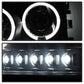 Spyder Dodge Charger 06-10 Projector Headlights Halogen- LED Halo LED Blk Smke PRO-YD-DCH05-LED-BSM 5078353