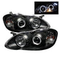 Spyder Projector Headlights | Toyota Corolla 2003-2008 | LED Halo, Black