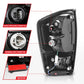 ANZO 16-21 Toyota Tacoma LED Tail Lights - w/ Light Bar Sequential Black Housing & Smoke Lens 311401