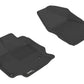 3D MAXpider 2009-2011 Toyota Venza Kagu 1st Row Floormat - Black L1TY07811509