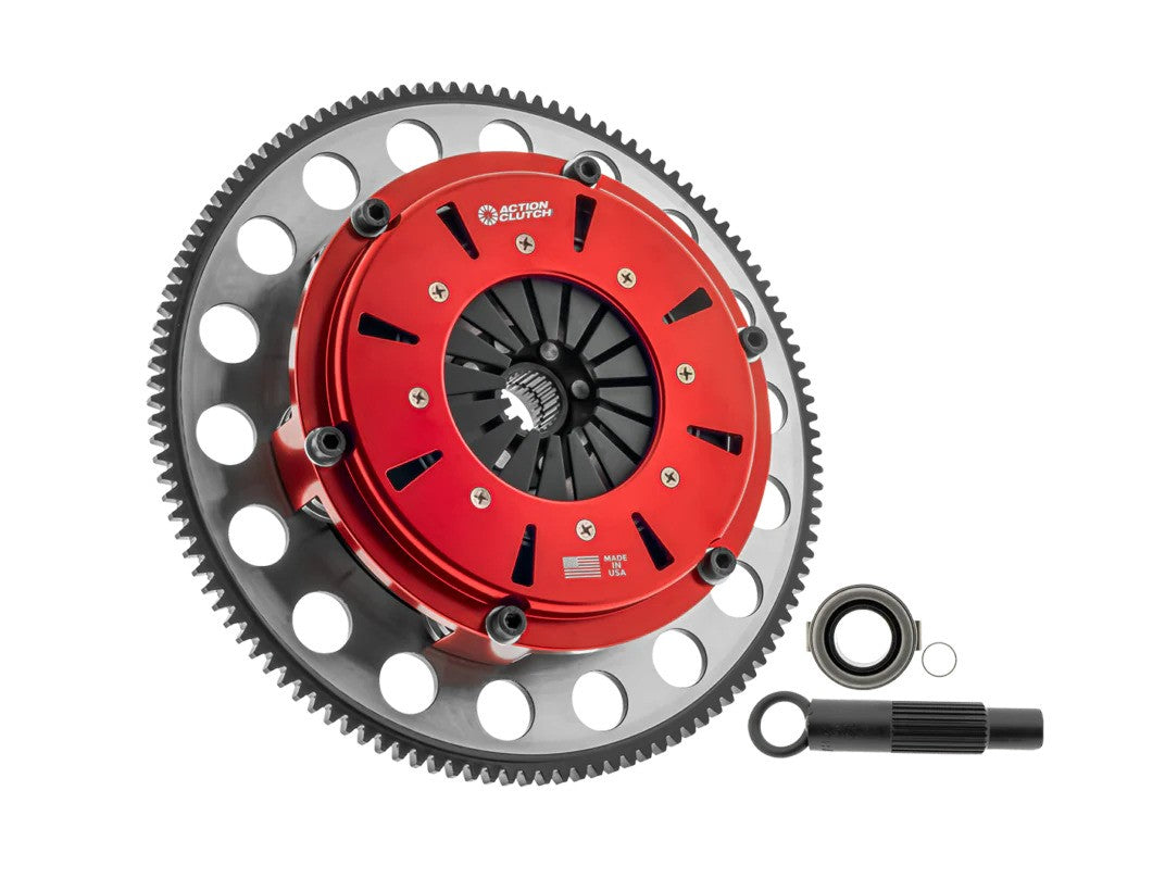 Action Clutch 02-06 Acura RSX 2.0L DOHC (K20A3) 7.25in Triple Disc Clutch Kit w/Chromoly Flywheel ACR-2207-3D