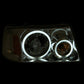 Anzo 2001-2011 Ford Ranger Projector Headlights w/ Halo Chrome (CCFL) 1 pc