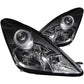 Anzo 2000-2005 Toyota Celica Crystal Headlights Black
