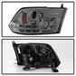 Spyder Dodge Ram 13-15 Projector Headlights Light Bar DRL Smoke PRO-YD-DR13-LBDRL-SM 5081735