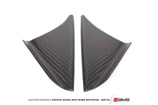 AMS Performance 2020+ Toyota GR Supra Anti-Wind Buffeting Kit - Matte Carbon AMS.38.06.0002-2