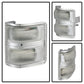 SPYDER xTune Ford Superduty 08-14 F250-F550 Amber LED Mirror Signal Lens - Clear ACC-LED-FDSD08-MR-C 9924736