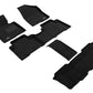 3D MAXpider 13-18 Hyundai Santa Fe 6 & 7 Seats / Hyundai Santa Fe Xl 19 Elegant Black R1 R2 R3 L1HY02804709