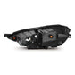 AlphaRex 12-21 Tesla Model S NOVA LED Proj Headlights Alpha-Black w/Actv Light & Seq.Sig / SB DRL 880878 *Discontinued