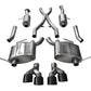 Corsa 14-21 Jeep Grand Cherokee 3.6L V6 Black Sport Cat-Back Exhaust 14984BLK