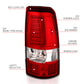 ANZO 1999-2002 Chevy Silverado 1500 LED Taillights Plank Style Chrome With Red/Clear Lens 311332