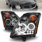 Anzo 2007-2012 Nissan Sentra Projector Headlights Black