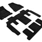 3D MAXpider 09-17 Chevrolet Traverse w Bucket 2nd Row Elegant 1st 2nd 3rd Row - Set (Black) L1CH06104709