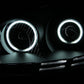 Anzo 2006-2009 Volkswagen Rabbit Projector Headlights w/ Halo Black (CCFL)